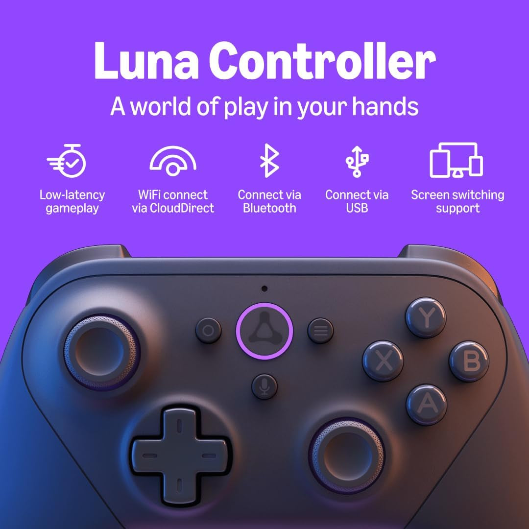 Official Luna Wireless Controller – Smooth Low-Latency Gaming Across Devices